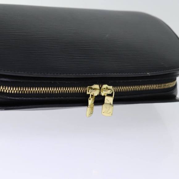 LOUIS VUITTON Epi Dauphine GM Cosmetic Pouch Black M48432 LV Auth bs14224 - Picture 5 of 16